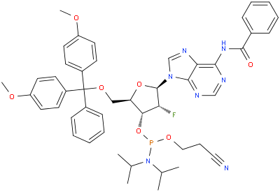5'-DMT-2'-Fluoro-N6- Benzoyl-2'-Deoxy Adenosine Phosphoramidite