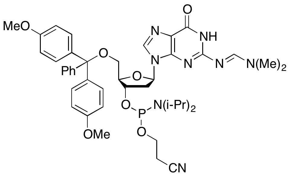 5'-O-DMT-N2-(dimethylamino) methylene-2'-Deoxy Guanosine Phosphoramidite