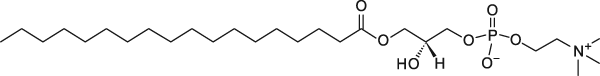 1-stearoyl-2-hydroxy-sn-glycero-3-phosphocholine