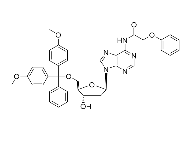 N6-Phenoxyacetyl-5′-O-(4,4′-dimethoxytrityl)-2′-deoxyadenosine