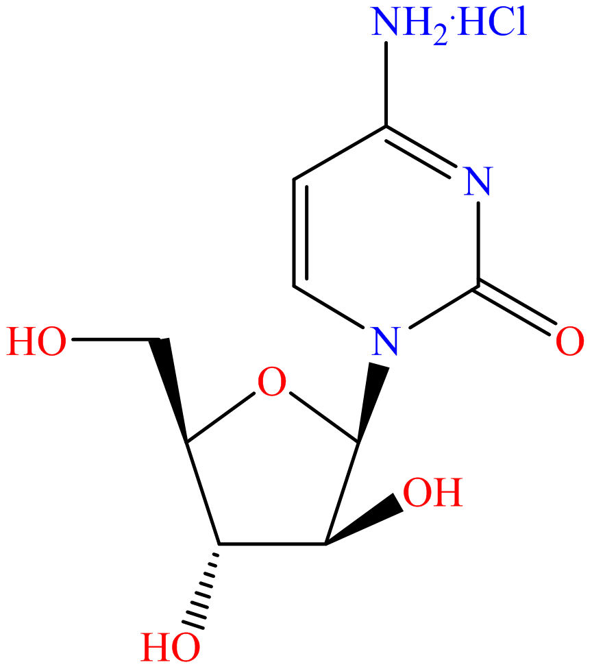 1-beta-D-Arabinofuranosylcytosine hydrochloride