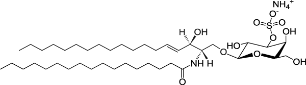 C17 Mono-Sulfo Galactosyl(ß) Ceramide (d18:1/17:0)