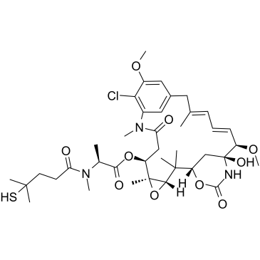DM-4;N2′′-Deacetyl-N2′′-(4-mercapto-4-methyl-1-oxopentyl)-6-methyl-maytansine