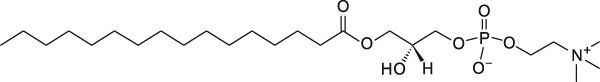 1-Palmitoyl-sn-glycero-3-phosphocholine;16:0 Lyso PC