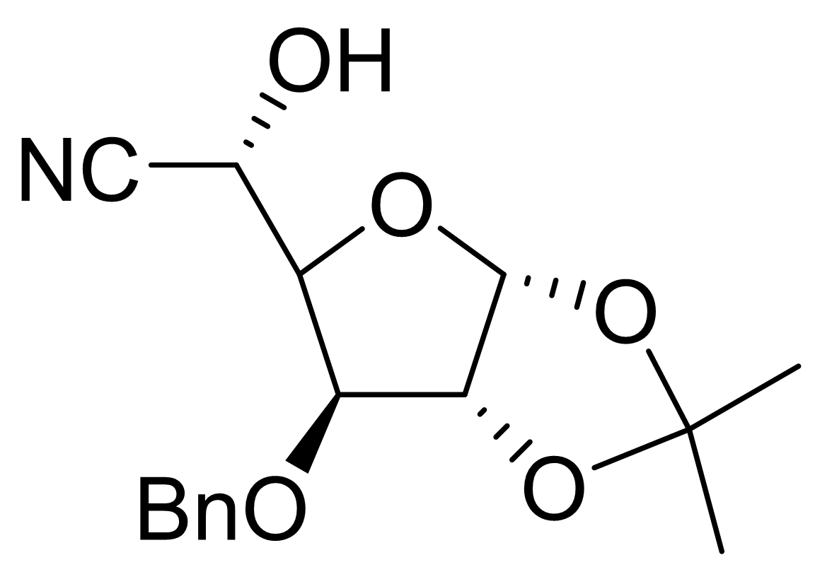 3-O-Benzyl-1,2-isopropylidene-α-L-idofuranonitrile