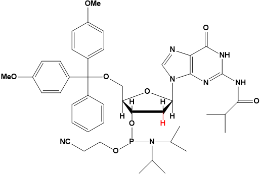 5'-O-DMT-N2-Isobutyryl-2'-Deoxy Guanosine Phosphoramidite