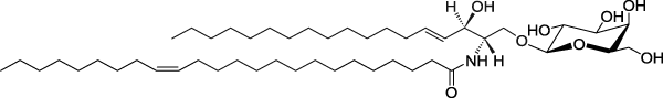 C24:1 Galactosyl(ß) Ceramide (d18:1/24:1(15Z))
