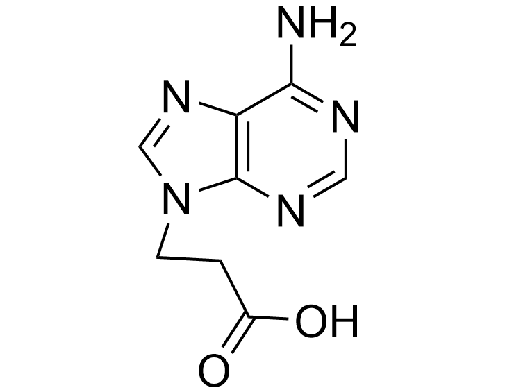6-Amino-9H-purine-9-propanoic acid